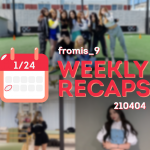 210404 – fromis_9 Weekly Recap